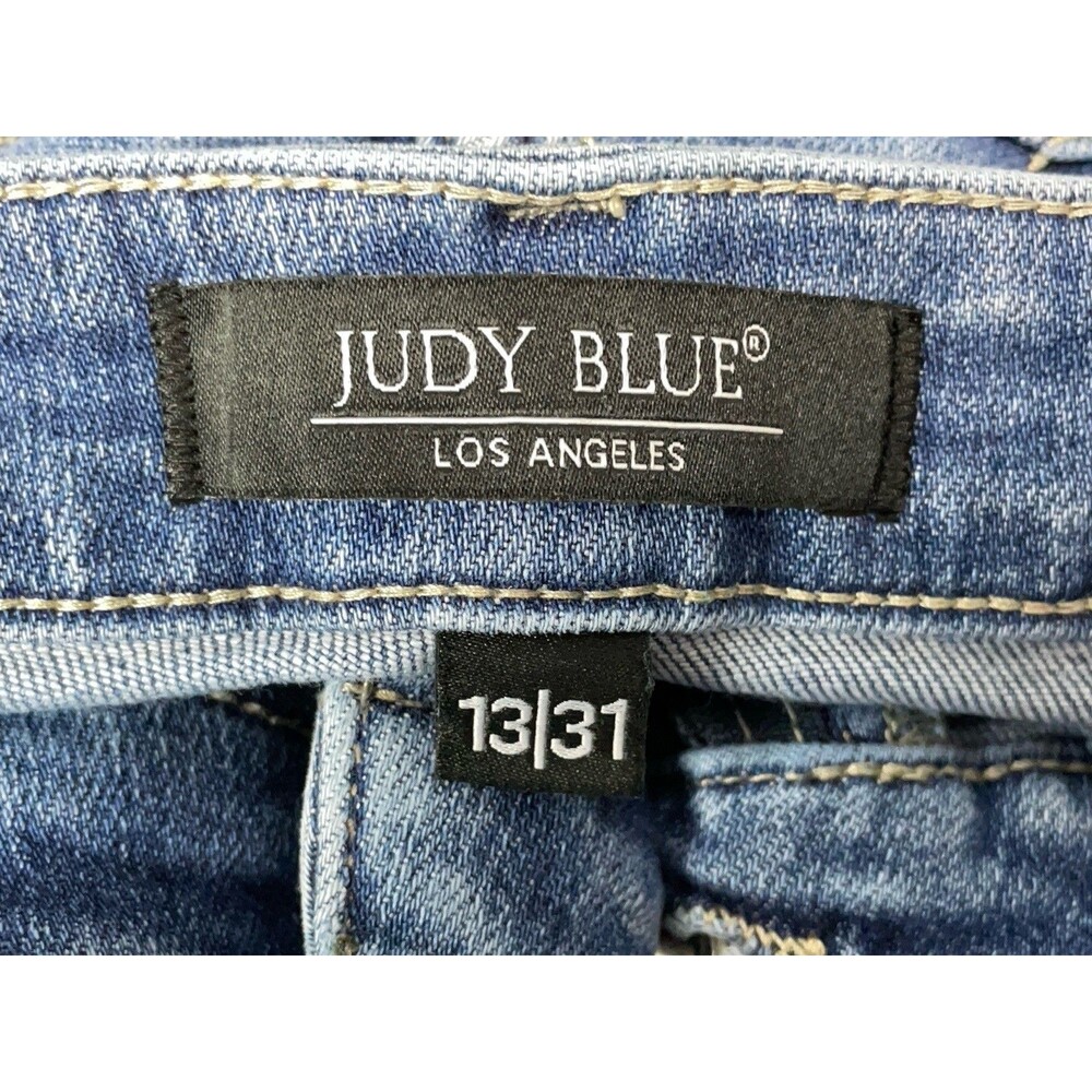 Judy Blue Women 30 Jeans Star Crossed Boyfriend Fit JB88553 Distressed Stretch - Picture 11 of 15